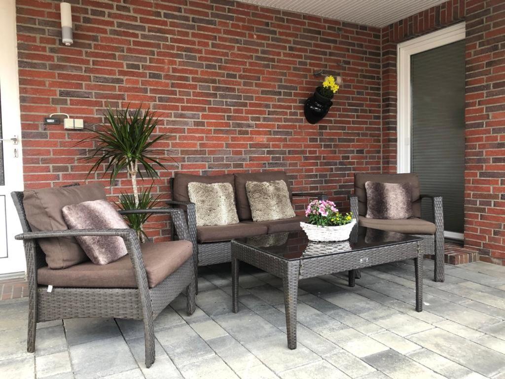 Ferienwohnung Gästezimmer Lütje Wattwurm Dornumersiel Exterior foto