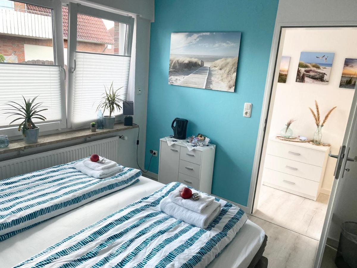 Ferienwohnung Gästezimmer Lütje Wattwurm Dornumersiel Exterior foto